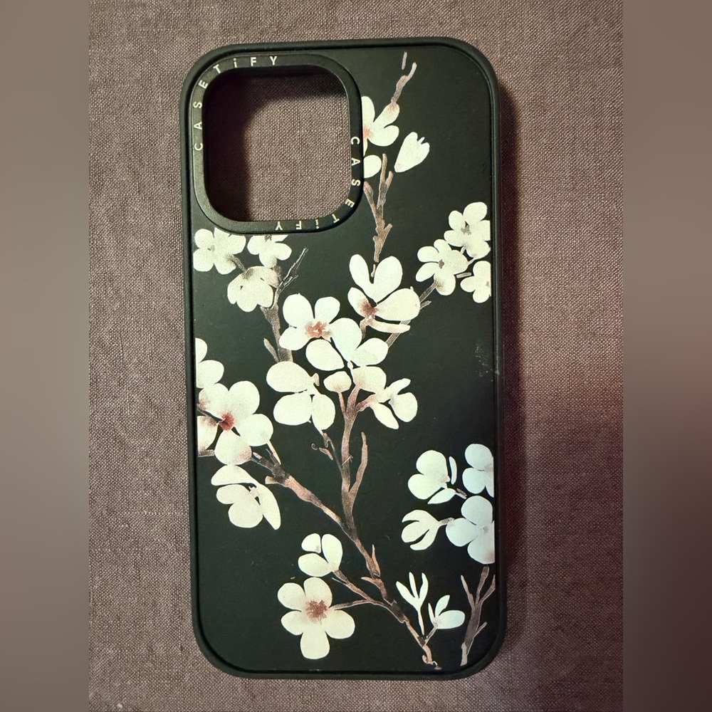 Casetify Midnight Blossom Phone Case iPhone 14 Pro Max